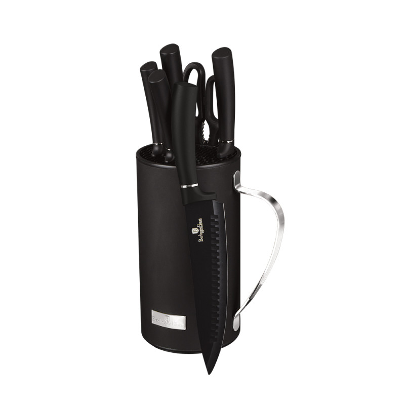 Набір ножів із 7 предметів Berlinger Haus Black Silver Collection (BH-2480)