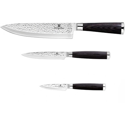 Набір із 3-х кухонних ножів Berlinger Haus Primal Gloss Collection (BH-2487)