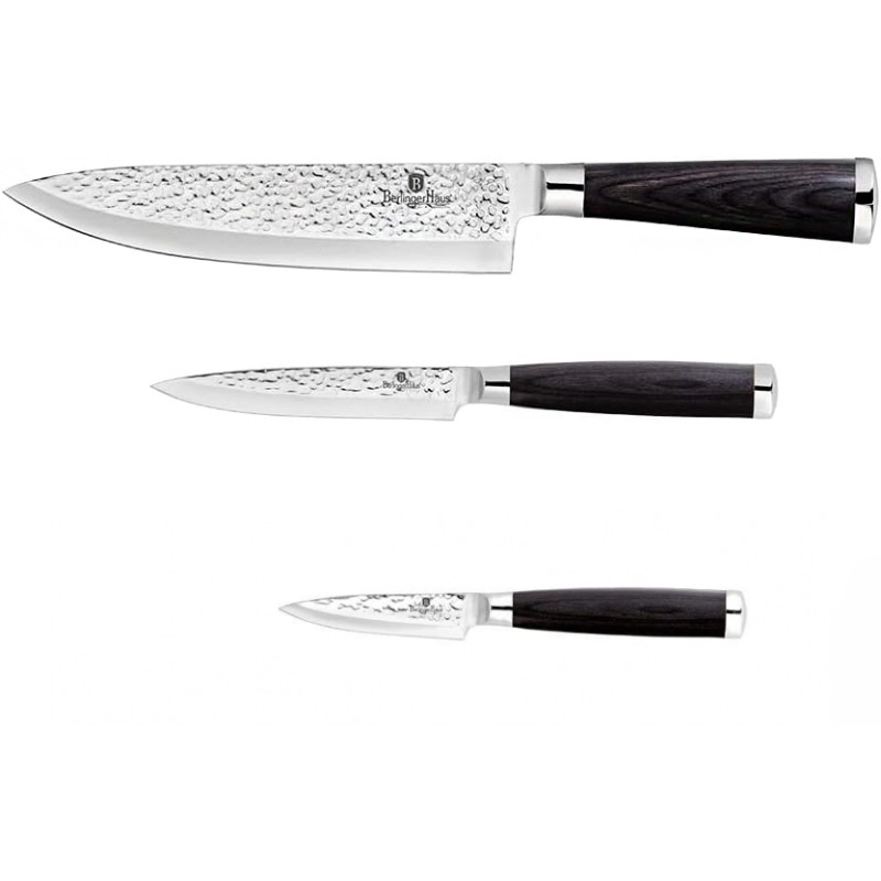 Набір із 3-х кухонних ножів Berlinger Haus Primal Gloss Collection (BH-2487)