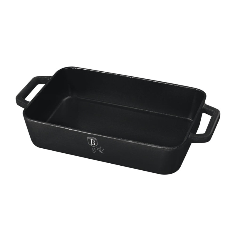 Форма чавунна прямокутна Berlinger Haus Matte Black Collection (BH-6261)