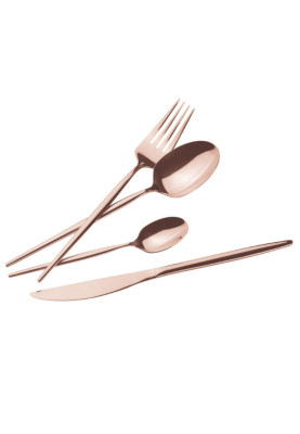 Набір столових приладів 24 предмети Berlinger Haus Rose Gold (BH-3068)