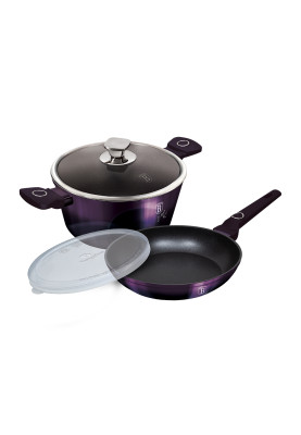 Набір посуду 4 предмета Berlinger Haus Purple Eclipse Collection (BH-7102)