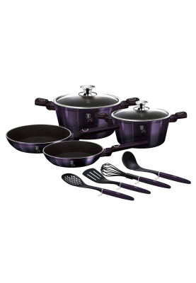 Набір посуду 10 предметів Berlinger Haus Purple Eclipse Collection (BH-7140)