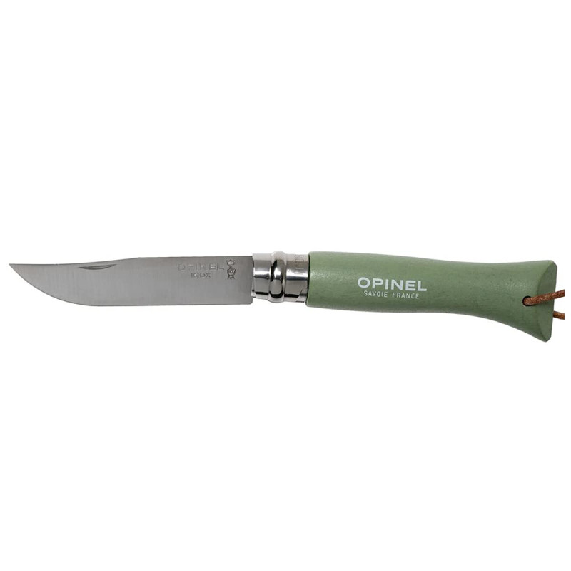 Складний ніж Opinel №6 Trekking нержавіюча сталь зелений (002203)