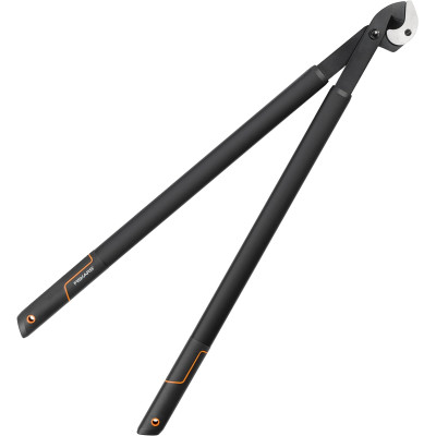 Великий контактний сучкоріз Fiskars з загнутими лезами SingleStep L39 112450 (1001430)
