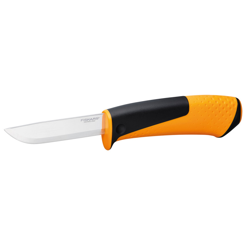Ніж загального призначення з точилкою Fiskars 156017 (1023618)