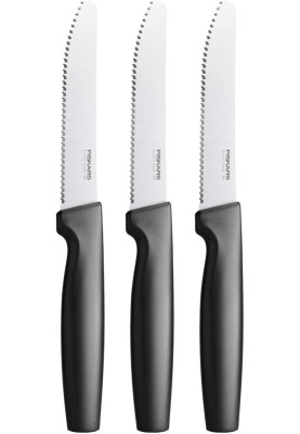Набір столових зубчастих ножів Fiskars Functional Form Table Knife Set (1057562)