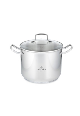 Каструля з кришкою 24 см 7 л Gerlach Simple (5901035499812)