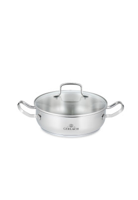 Каструля з кришкою 24 см 2 л Gerlach Simple (5901035499829)