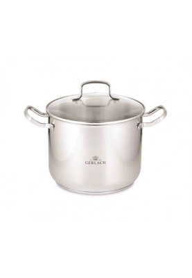 Каструля з кришкою 28 см 10 л Gerlach Simple (5901035505148)
