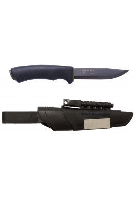 Ніж Morakniv Bushcraft Survival Black вуглецева сталь (11742)