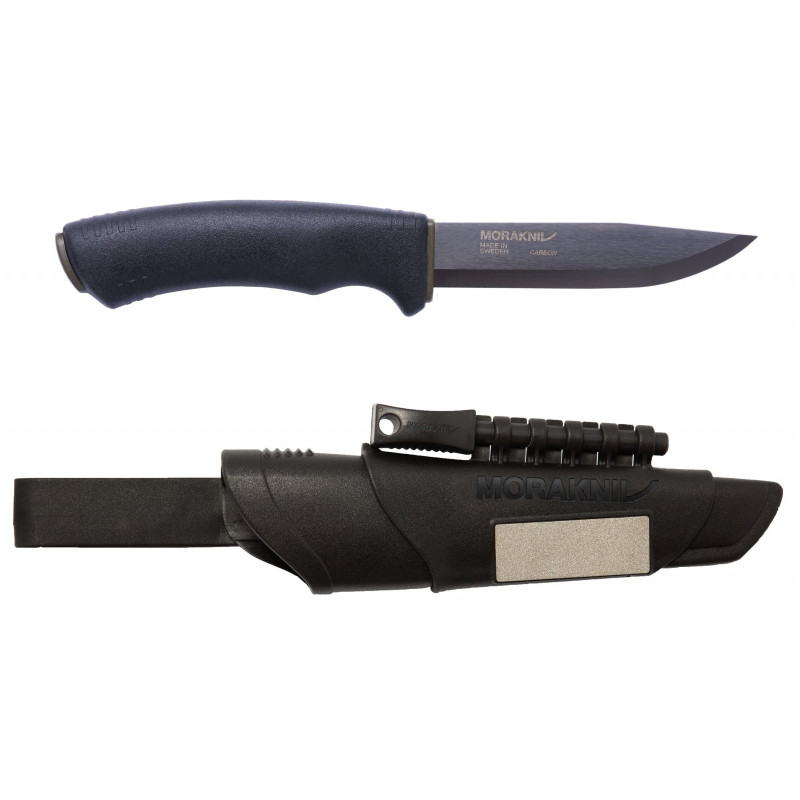 Ніж Morakniv Bushcraft Survival Black вуглецева сталь (11742)