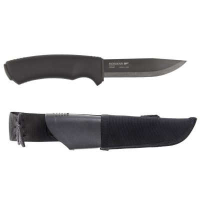 Ніж Morakniv Bushcraft Black Expert вуглецева сталь (12294)