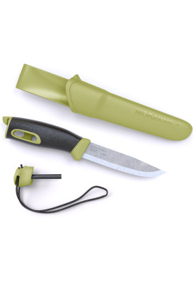 Ніж Morakniv Companion Spark (S) Green нержавіюча сталь (13570)