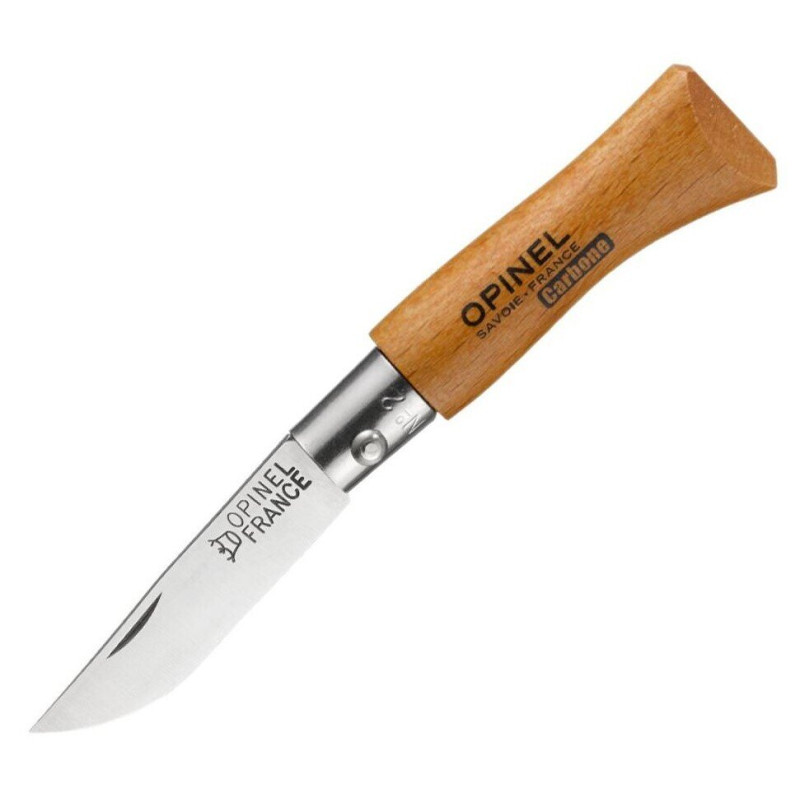 Складний ніж Opinel №2 з вуглецевої сталі (111020)