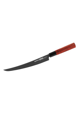 Ніж кухонний слайсер 230 мм Samura Okinawa Stonewash Tanto (SO-0146BT)