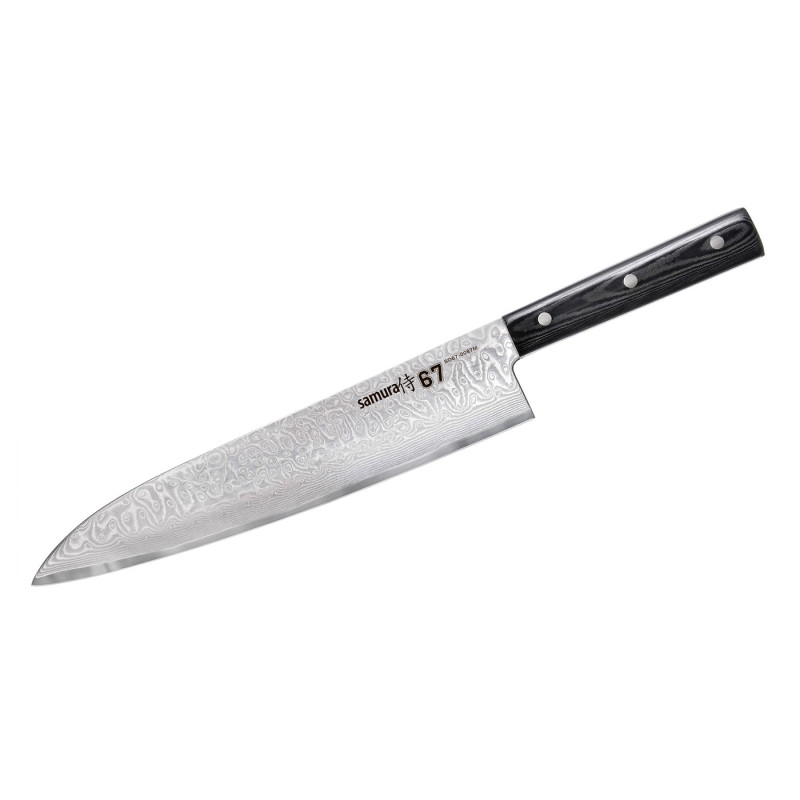 Ніж кухонний Гранд Шеф 240 мм Samura 67 Damascus (SD67-0087M)