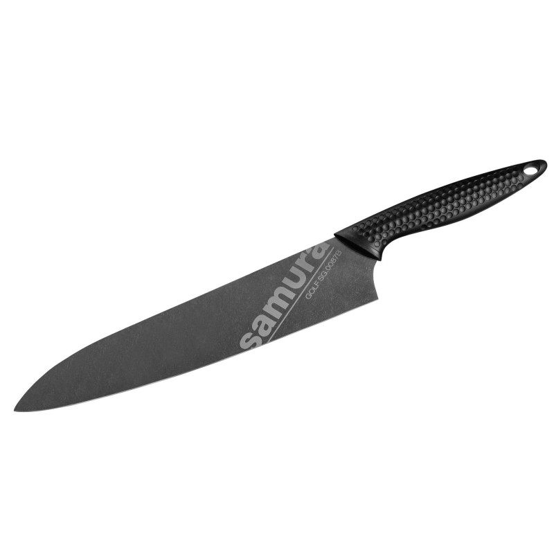 Ніж кухонний Гранд шеф 240 мм Samura Golf Stonewash (SG-0087B)