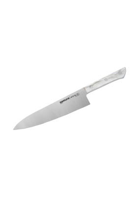 Кухонний Шеф ніж 208 мм Samura Harakiri Acryl (SHR-0085AW)