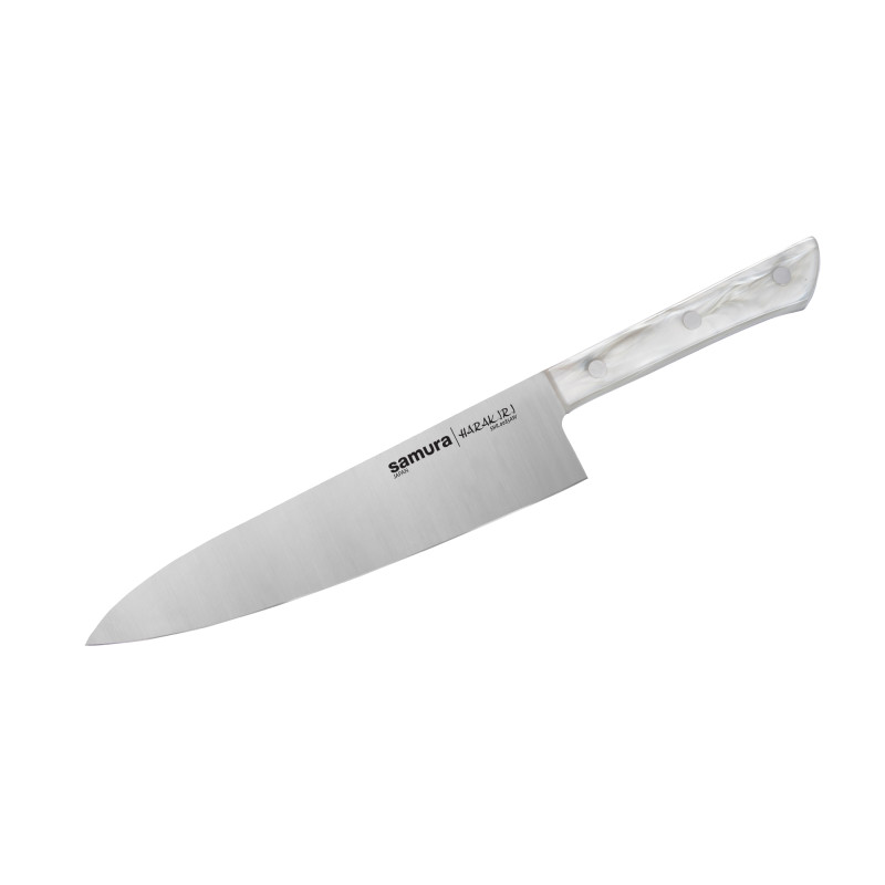 Кухонний Шеф ніж 208 мм Samura Harakiri Acryl (SHR-0085AW)