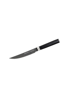 Ніж кухонний стейковий 120 мм Samura MO-V Stonewash (SM-0031B)