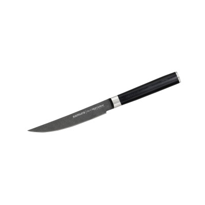Ніж кухонний стейковий 120 мм Samura MO-V Stonewash (SM-0031B)