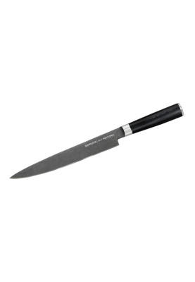Ніж кухонний для тонкої нарізки 230 мм Samura MO-V Stonewash (SM-0045B)