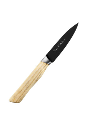 Кухонний ніж для чищення овочів 90 мм Satake Black Ash (807-616)