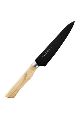 Японський універсальний ніж 135 мм Satake Black Ash (807-623)