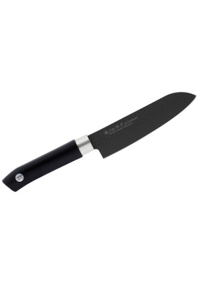 Кухонний ніж Сантоку 150 мм Satake Swordsmith Black (805-728)