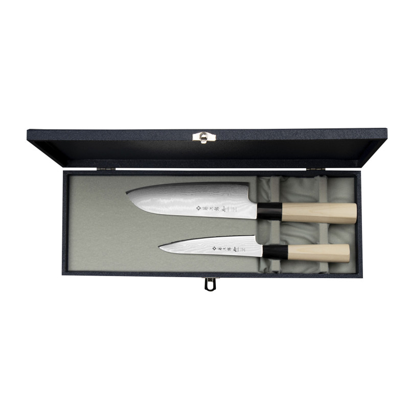 Набір із 2-х кухонних ножів у подарунковій коробці Tojiro (SHIPPU-GIFTSET)