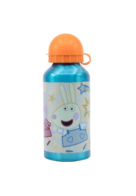 Пляшка алюмінієва дитяча 400 мл Stor Peppa Pig (41234)