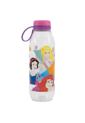 Пляшка для води із силіконовою ручкою 650 мл Stor Disney Princess (51283)