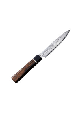 Кухонний ніж універсальний 120 мм Suncraft Senzo Black (BD-02)