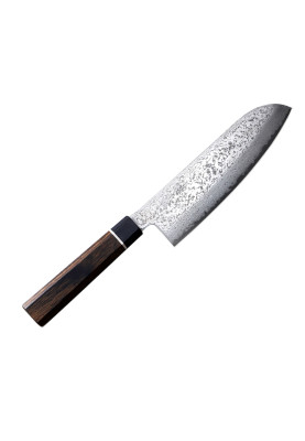 Кухонний ніж Санток 167 мм Suncraft Senzo Black (BD-04)