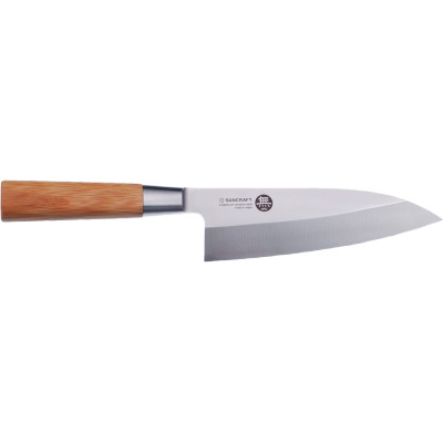 Ніж кухонний Деба 165 мм Suncraft MU Bamboo (MU-09)