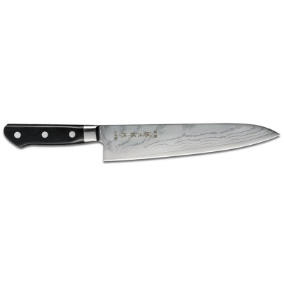 Кухонний Шеф ніж 240 мм Tojiro Classic Damascus (F-656)