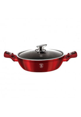 Сотейник 28 см Berlinger Haus Metallic Line Burgundy Edition (BH-1263N)