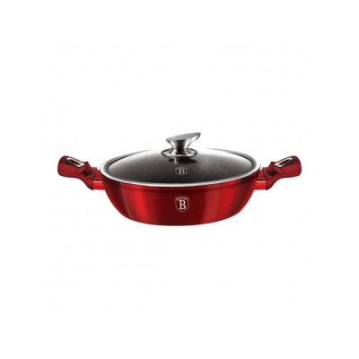 Сотейник 28 см Berlinger Haus Metallic Line Burgundy Edition (BH-1263N)
