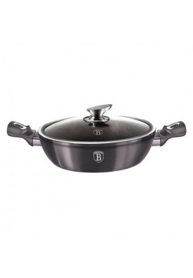 Сотейник 28 см Berlinger Haus Metallic Line Carbon Pro Edition (BH-6898)