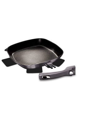 Сковорода-гриль Berlinger Haus Metallic Line Carbon Pro Edition 28 см (BH-6914)