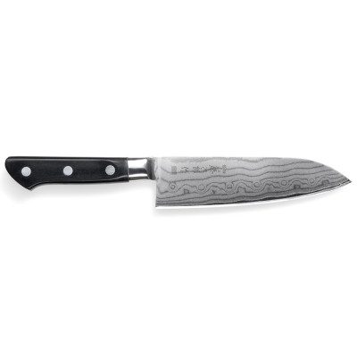 Кухонний ніж Сантоку 170 мм Tojiro Classic Damascus (F-659)