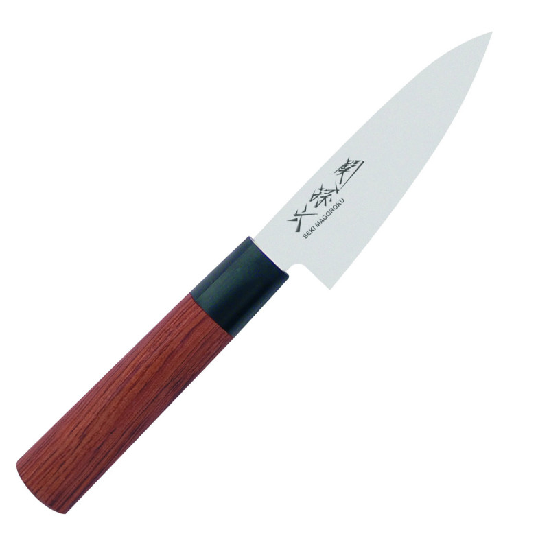 Ніж кухонний овочевий 100 мм KAI Seki Magoroku Red Wood (MGR-0100P)