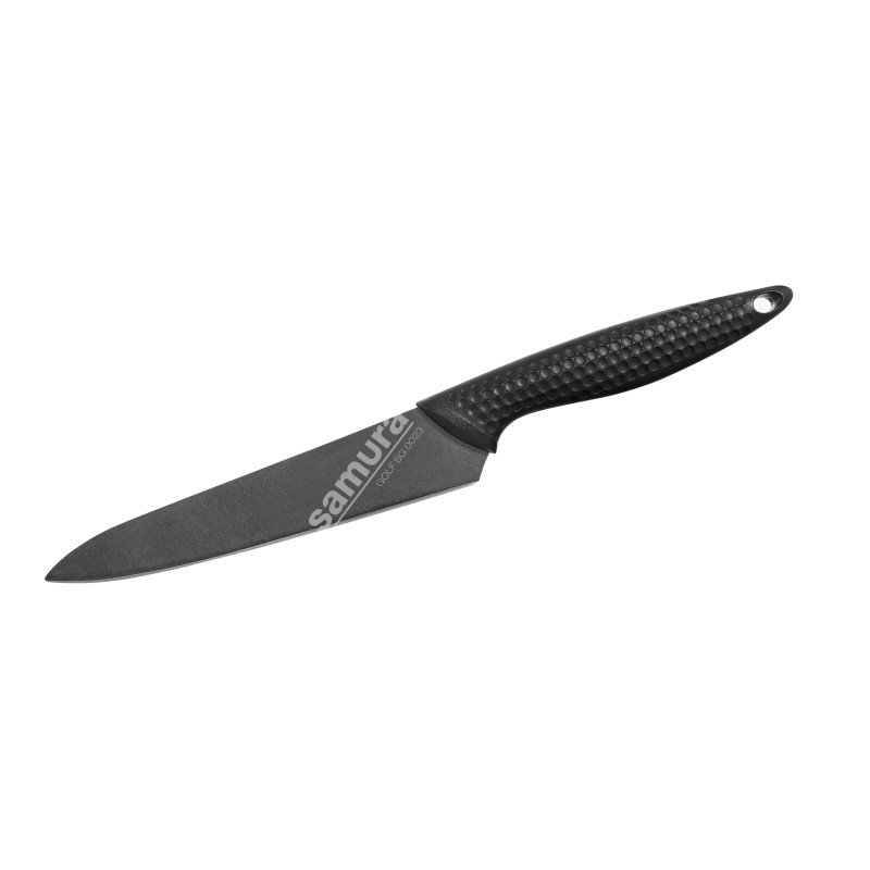 Ніж кухонний універсальний 158 мм Samura Golf Stonewash (SG-0023B)