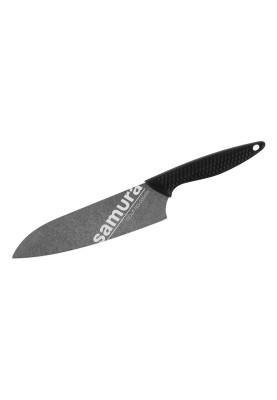 Ніж кухонний Сантоку 180 мм Samura Golf Stonewash (SG-0095B)