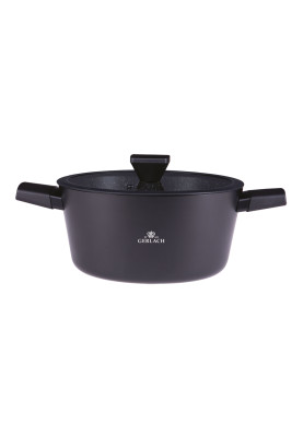Каструля з кришкою 24 см 4,4 л Gerlach Granitex (5901035504707)