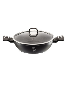 Сотейник Berlinger Haus Black Silver Collection 28 см з кришкою (BH-1850)