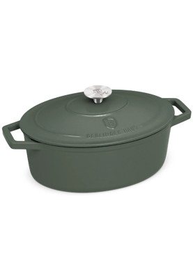 Каструля чавунна 4,65 л Berlinger Haus Matte Green (BH-6545)