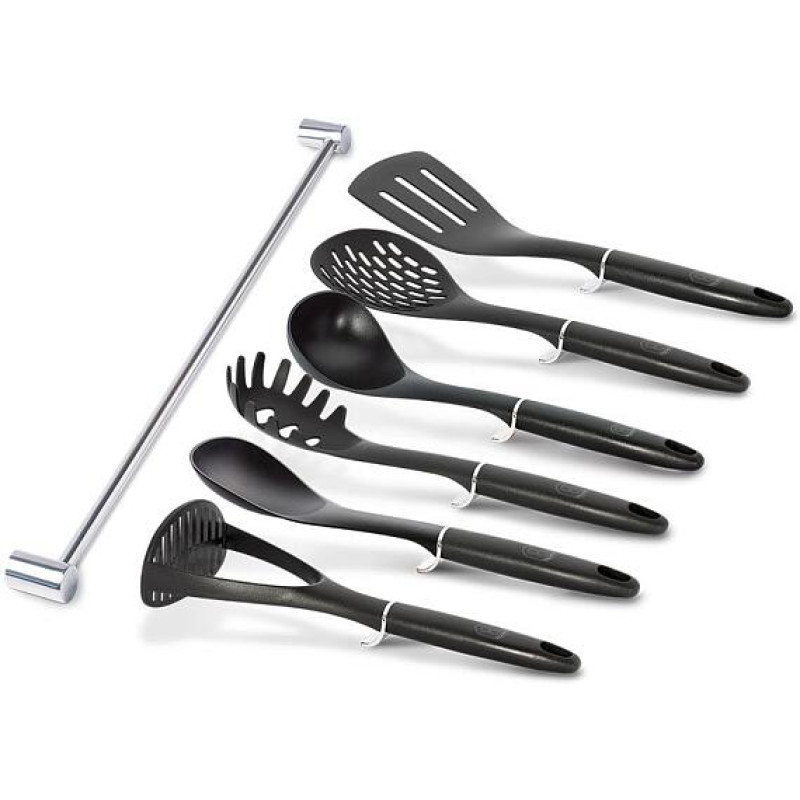 Набір кухонного приладдя Berlinger Haus Black Silver Collection з 7 предметів (BH-6327)