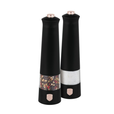 Набір електричних млинів для солі та перцю Berlinger Haus Black Rose Collection (BH-9499)